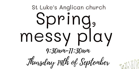 St Luke's Messy Play, Spring primary image