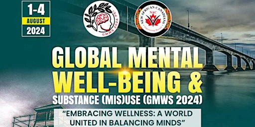 Imagem principal do evento Global Mental Well-being & Substance (Mis)Use Conference 2024 August 1-4