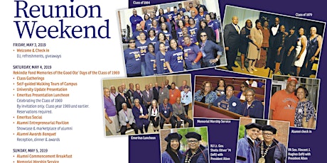  Founder's Day/Alumni Reunion Weekend 2019 primary image