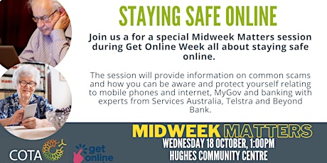 Imagen principal de Midweek Matters - staying safe online