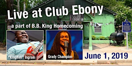 Live Music at Club Ebony - a part of B.B. King Homecoming primary image