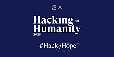 Primaire afbeelding van Hacking for Humanity (Pre-Hack: 6 Oct | Hackathon: 14 - 15 Oct)