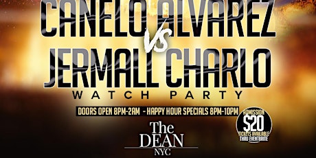 Canelo vs Charlo Watch Party Sat Sept 30th @ The Dean NYC 8pm-2am primary image