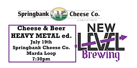 Cheese and Beer - Springbank Cheese & New Level Br primary image