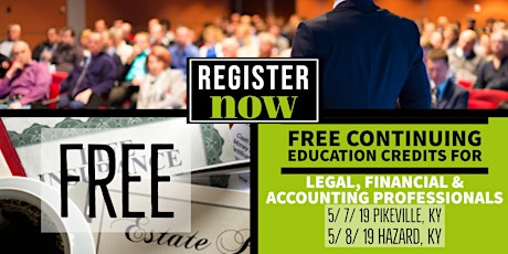 FREE Legal, Financial & Accounting Professional CLE/CPE primary image