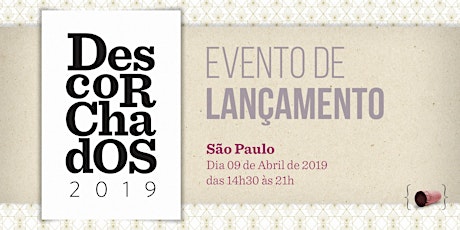 Imagem principal do evento Lançamento GUIA DESCORCHADOS 2019 - São Paulo - das 14:30 às 21:00