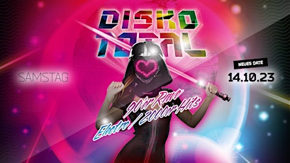 Imagem principal do evento DISKO TOTAL - 90er - 2000er - Dance - Elektro