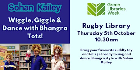 Bhangra Tots at Rugby Library primary image