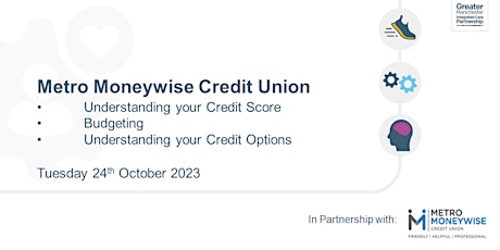 Moneywise Credit Union - Understanding Your Credit Options & Budgeting primary image