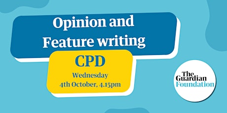 CPD: Opinion and feature writing for teachers primary image