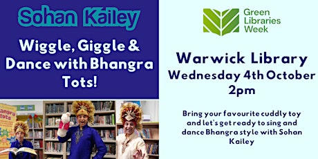 Immagine principale di Bhangra Tots at Warwick Library 