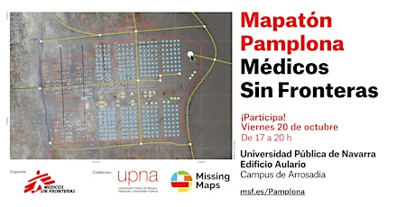 Imagen principal de Mapatón de Médicos Sin Fronteras en Pamplona