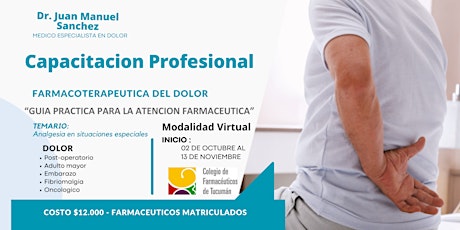 Imagen principal de Farmacoterapéutica del Dolor -  Guía práctica para