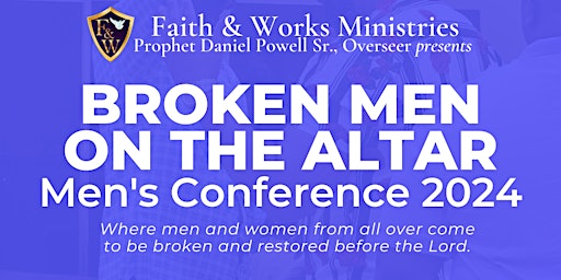 Hauptbild für Broken Men on the Altar Conference 2024