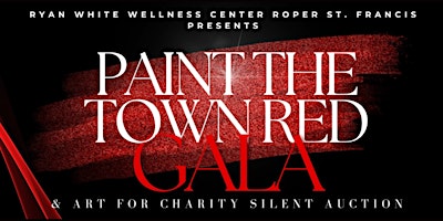 2nd Annual Paint The Town Red Gala, Art For Charity Auction primary image