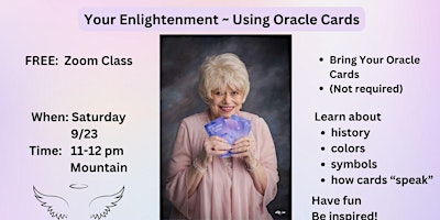 Your Enlightment ~ Using Oracle Cards