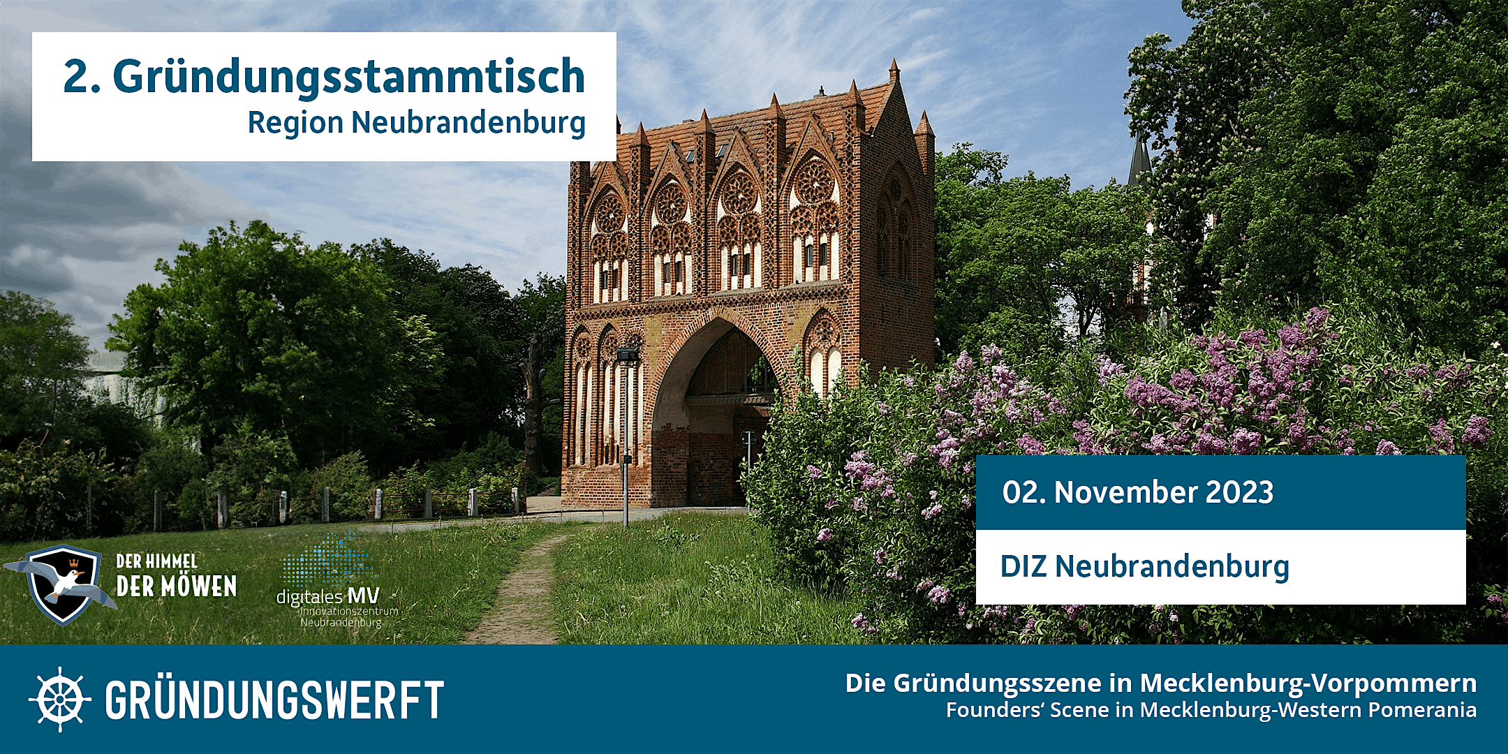 Veranstaltungsbild für die Veranstaltung 2. Gründungsstammtisch Region Neubrandenburg
