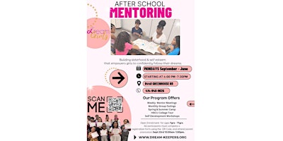 Dream Girls' Mentoring Program primary image