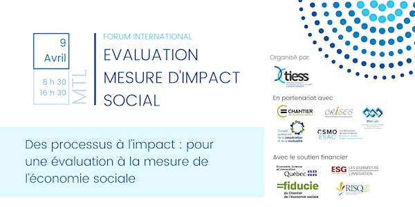 Forum international sur l’évaluation et la mesure d’impact social