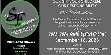 The Stewart Foundation's 2023-2024 Youth Cabinet Inauguration primary image