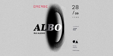 "ALBO" de Rui Aleixo | Exposição primary image