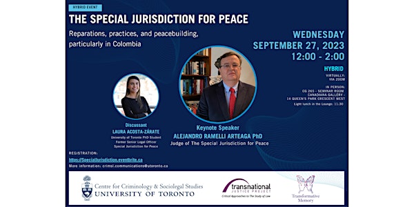 The Special Jurisdiction for Peace