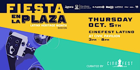 Image principale de Fiesta en la plaza: Cinefest Latino