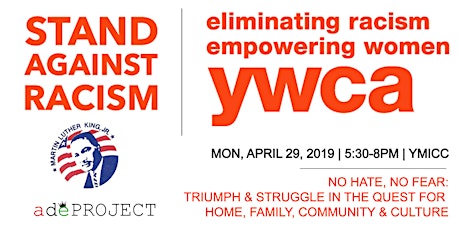 No Hate, No Fear: YWCA Stand Against Racism primary image