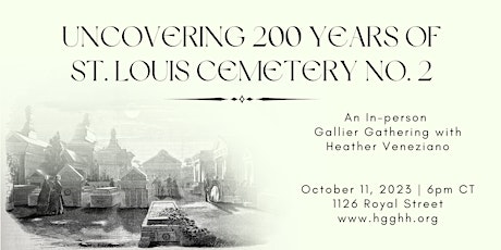 Imagen principal de Uncovering 200 Years of St. Louis Cemetery No. 2