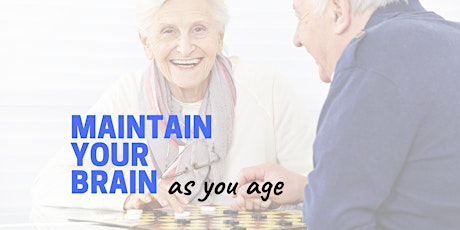 Maintain Your Brain as you age primary image