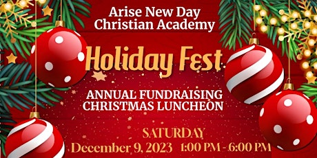 Holiday Fest Fundraising Christmas Luncheon