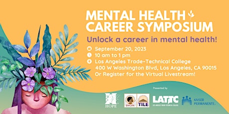 Mental Health Career Symposium  primärbild