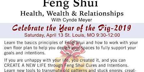 Feng Shui for Health, Wealth & Relationships with Cynde Meyer primary image