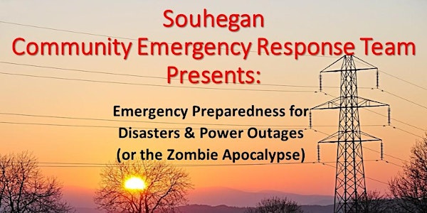 Emergency Preparedness for Disasters/Power Outages (or Zombie Apocalypse)