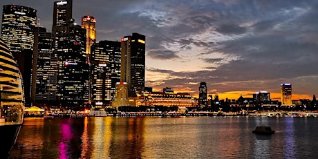 Imagen principal de Sunset City Tour of Singapore by Kick Scooter