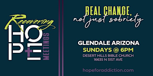 Imagem principal de Recovering Hope Recovery Meeting | Glendale AZ