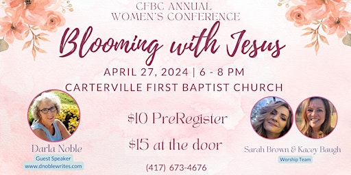 Immagine principale di Blooming With Jesus Annual Women's Conference 