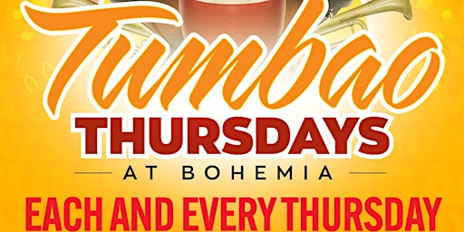 Imagem principal do evento TUMBAO Thursdays at Bohemia