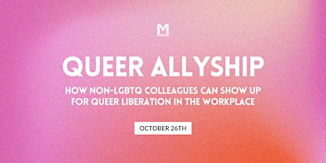 Imagem principal do evento Queer Allyship