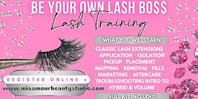 Eyelash Extension Training Class primary image