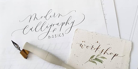 Modern Calligraphy Basics Workshop - Pointed Pen primary image