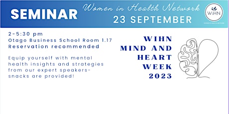 SEMINAR: Mind and Heart Week primary image