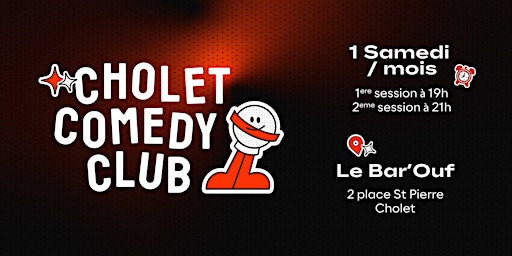 Imagem principal do evento Cholet Comedy Club