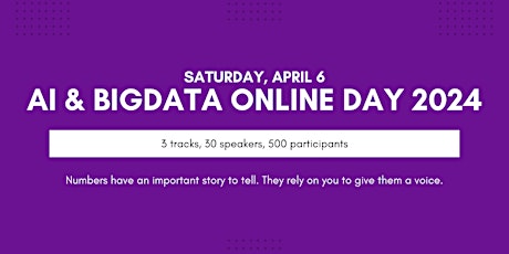 AI & BigData Online Day 2024 Spring Free Tickets