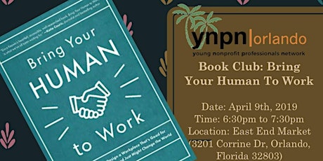 YNPN Orlando Book Club: Bring Your Human to Work primary image