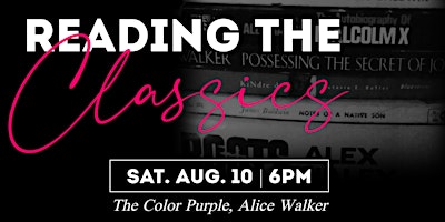 Imagem principal do evento Reading the Classics: The Color Purple, Alice Walker