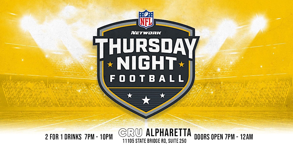 NFL Thursday Night Football Watch Party Tickets, Multiple Dates