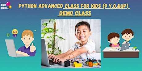 Python  Advanced  - Trial  Class (9 y.o.&up) primary image