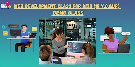 Web development - Trial Class (10 y.o.&up) primary image