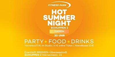 Primaire afbeelding van HOT SUMMER NIGHT DER FITNESS PARKS 2024